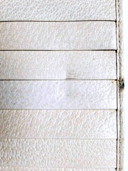 1712-Ví dài nữ-GUCCI white leather vintage wallet11