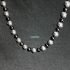 0860-Dây chuyền nữ-Black & gray rock necklace4