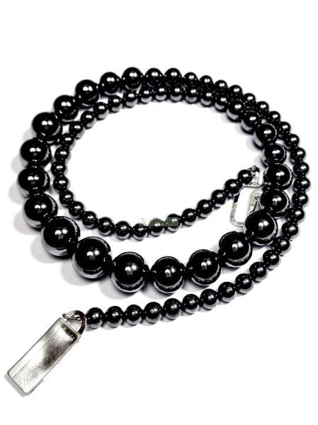 0861-Dây chuyền nữ-Black necklace3