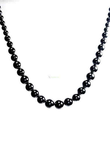 0861-Dây chuyền nữ-Black necklace0