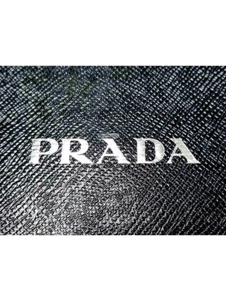 1713-PRADA Saffiano leather vintage wallet-Ví dài nữ-Khá mới8