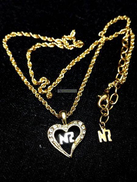 0759-Dây chuyền nữ-Nina Ricci heart pendant necklace4