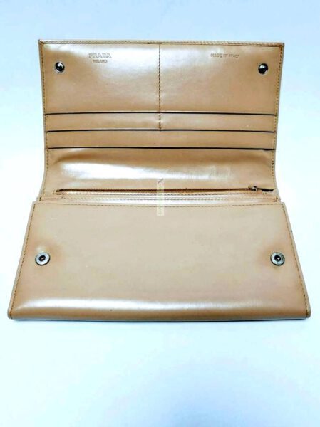 1713-PRADA Saffiano leather vintage wallet-Ví dài nữ-Khá mới2