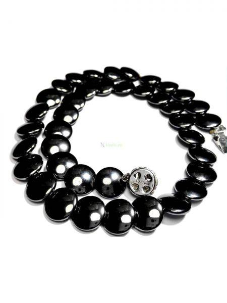 0864-Dây chuyền nữ-Black Necklace2