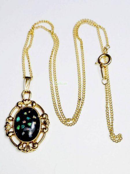 0866-Dây chuyền nữ-Gold plated necklace1