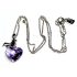 0868-Dây chuyền nữ-Swarovski heart pendant necklace1