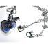 0868-Dây chuyền nữ-Swarovski heart pendant necklace2