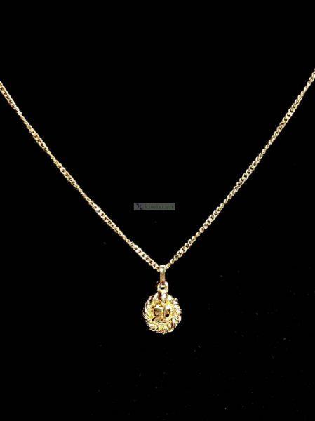 0870-Dây chuyền nữ-Courreges Paris necklace0