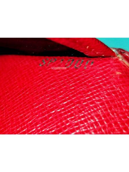 1719-Ví đựng thẻ-LOUIS VUITTON red epi leather POCKET ORGANISER wallet6