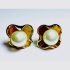 0879-Bông tai-Faux pearl earrings0