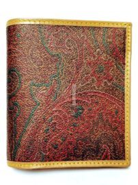 1720-Ví vuông nam/nữ-ETRO Paisley wallet-Chưa sử dụng