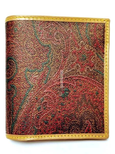 1720-Ví vuông nam/nữ-ETRO Paisley wallet-Chưa sử dụng0