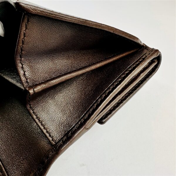 1651-Ví dài nữ-GUCCI Brown Guccissima Interlocking GG Clip Continental wallet-Khá mới7