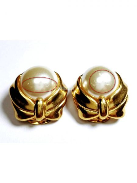 0880-Bông tai-Faux pearl earrings0