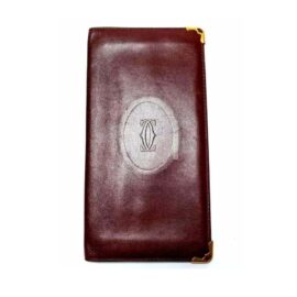 1721-Ví dài nữ-CARTIER boudeaux leather wallet