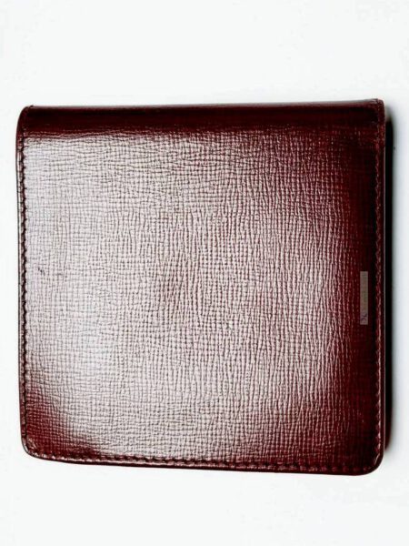 1722-Ví vuông nam/nữ-CARTIER leather bi-fold wallet2