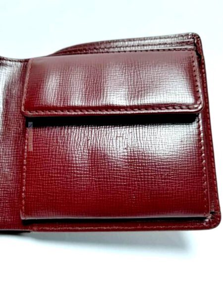 1722-Ví vuông nam/nữ-CARTIER leather bi-fold wallet4