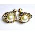 0886-Bông tai-Faux pearl earrings0