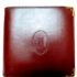 1724-CARTIER Bordeaux Must Line wallet-Ví nam-Khá mới0