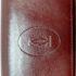 1726-Ví nữ/nam-CARTIER burgundy leather compact wallet2