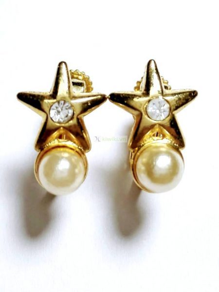 0898-Bông tai-Faux pearl earrings0