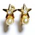 0898-Bông tai-Faux pearl earrings0