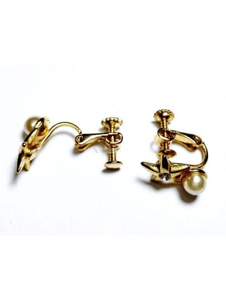 0898-Bông tai-Faux pearl earrings1