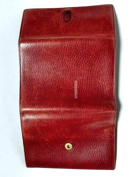 1727-Ví nữ/nam-CARTIER “Double C” logo medium wallet4