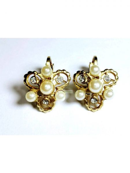 0905-Bông tai-Faux pearl earrings0