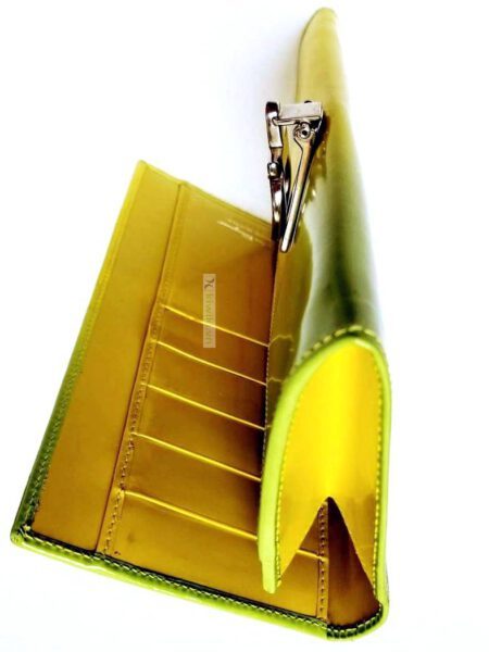 1729-Ví dài nữ-SALVATORE FERRAGAMO patent leather wallet12
