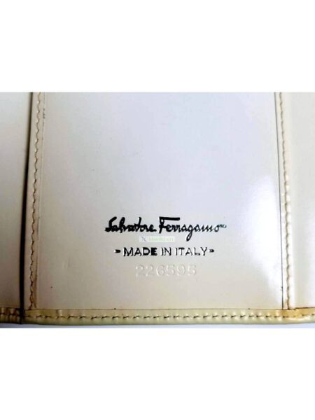 1730-Ví dài nữ-Salvatore Ferragamo patent leather wallet8