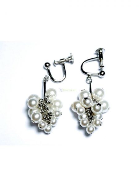 0913-Bông tai-Faux pearl earrings0