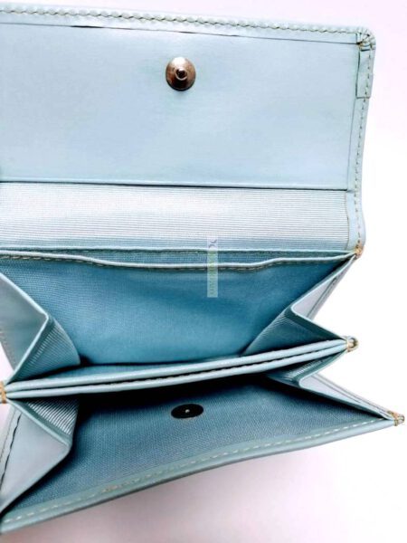 1731-Ví vuông nữ-MARIE CLAIRE light blue leather wallet4