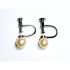 0920-Bông tai-Faux pearl screw back studs earrings2