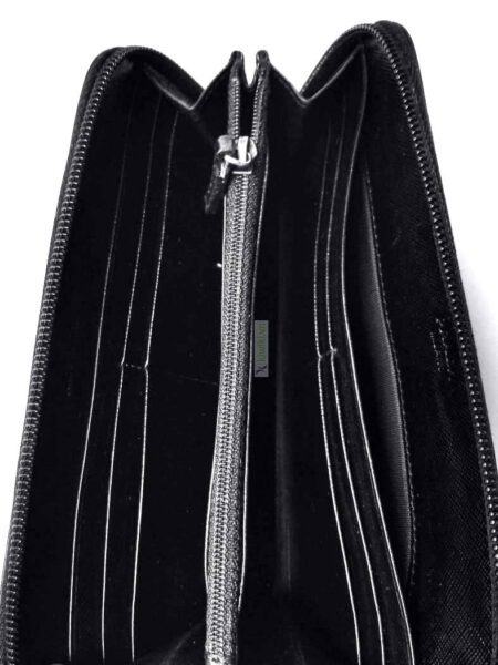 1660-Ví dài nữ-PRADA black leather wallet2