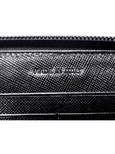 1660-Ví dài nữ-PRADA black leather wallet4