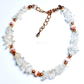 0945-Vòng tay nữ-Narutal clear quartz bracelet-Như mới