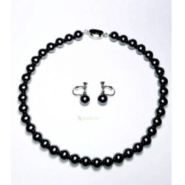 0871-Dây chuyền nữ-Sakuya pearl necklace+earrings
