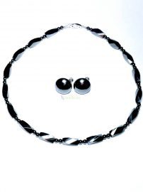 0873-Dây chuyền nữ-Magnetite magnetic necklace