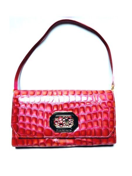 1744-Ví dài nữ-PINKY & DIANNE crocodile embosssed purse/handbag1