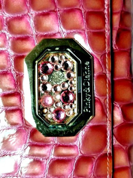 1744-Ví dài nữ-PINKY & DIANNE crocodile embosssed purse/handbag7