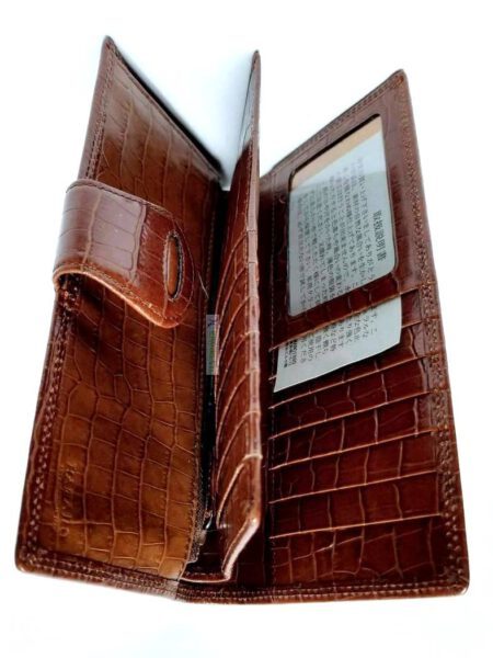 1745-Ví dài nữ-Hamano long crocodile embossed wallet4