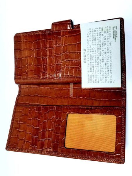 1745-Ví dài nữ-Hamano long crocodile embossed wallet6