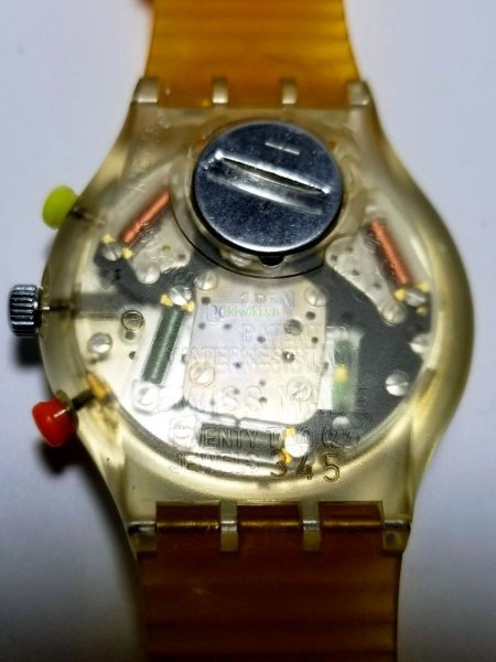 1935-Đồng hồ nữ/nam-SWATCH Chronograph women’s/men’s watch4