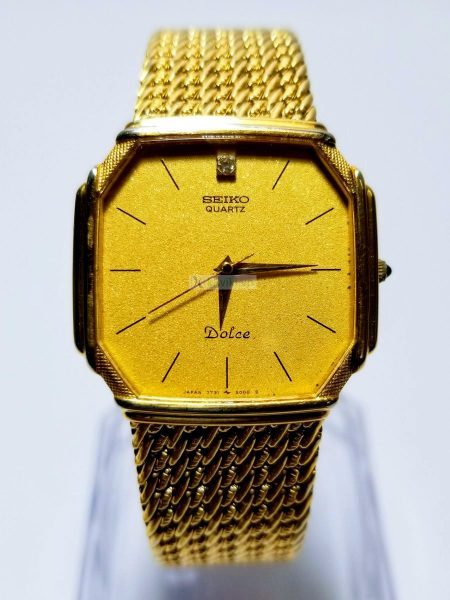 1990-Đồng hồ nữ/nam-Seiko Dolce diamond women’s/men’s watch1
