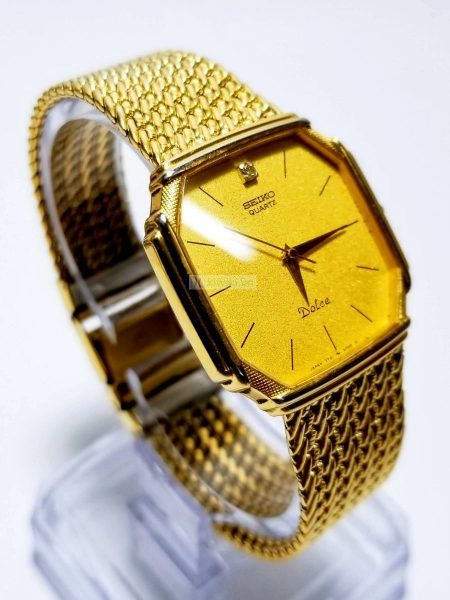 1990-Đồng hồ nữ/nam-Seiko Dolce diamond women’s/men’s watch2