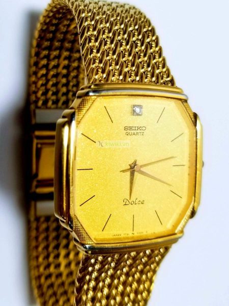 1990-Đồng hồ nữ/nam-Seiko Dolce diamond women’s/men’s watch4