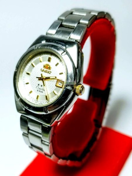 2073-Đồng hồ nữ-Orient crystal women’s watch0