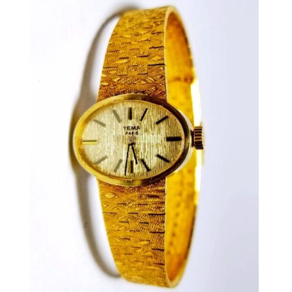 2104-Đồng hồ nữ-Yema Paris automatic women’s watch0