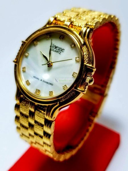 1996-Đồng hồ nam/nữ-Klaeuse pearl and diamond men’s/women’s watch0